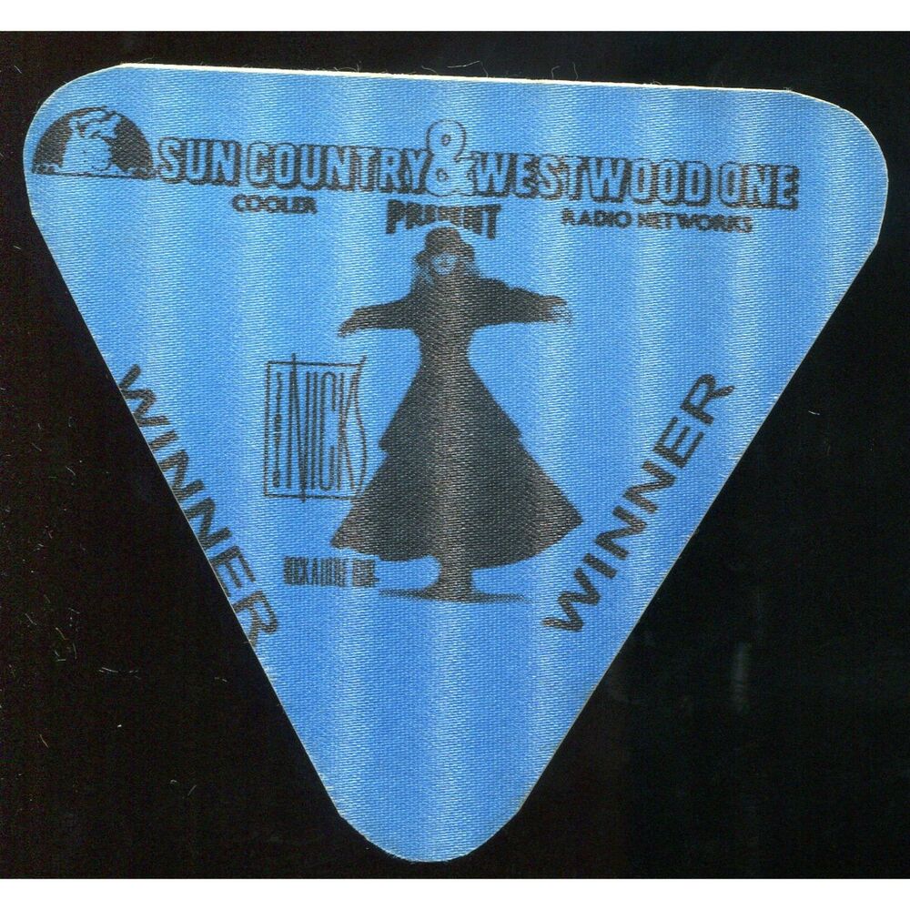 Vintage 1986 Stevie Nicks Concert Backstage Pass Winner